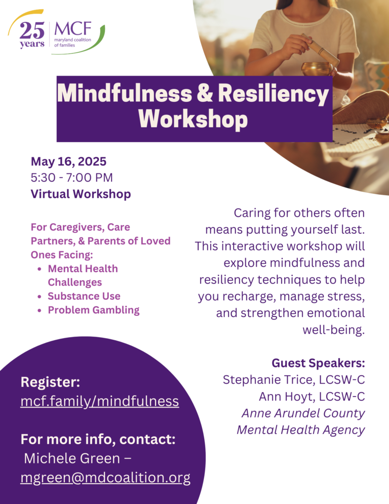 Flyer for Workshop-with image of woman holding her hands